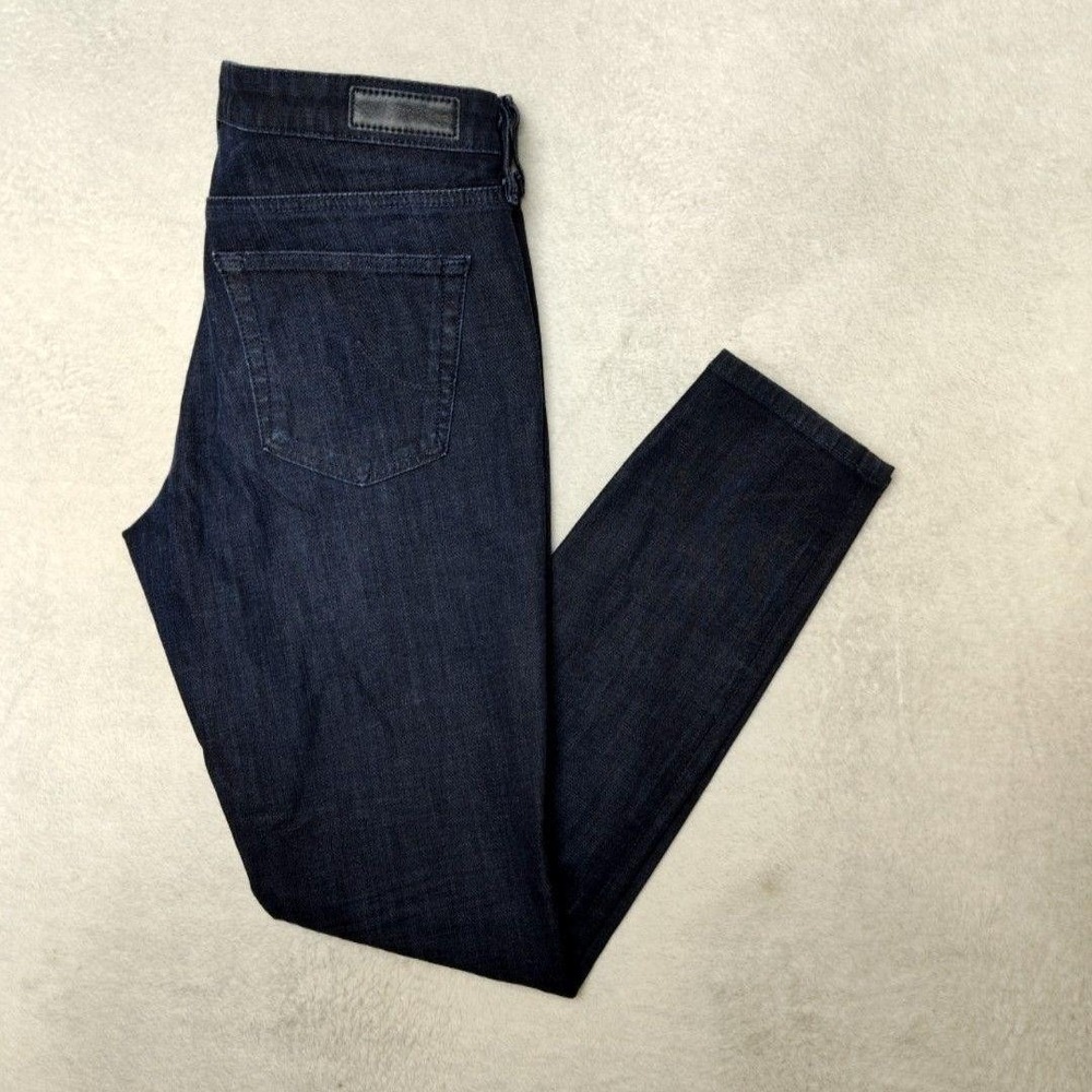 AG‎ Adriano Goldschmied Jeans Womens 27R Blue Legging Ankle Super Skinny Stretch